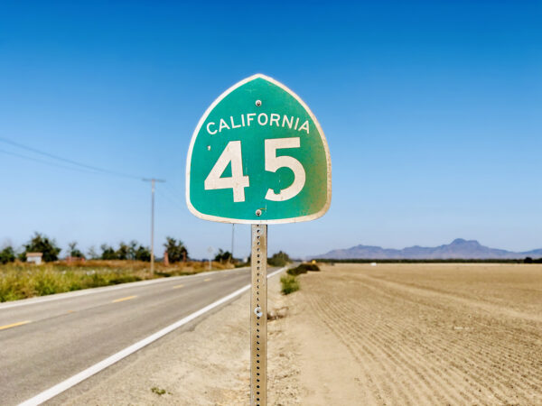 highway 45 sign