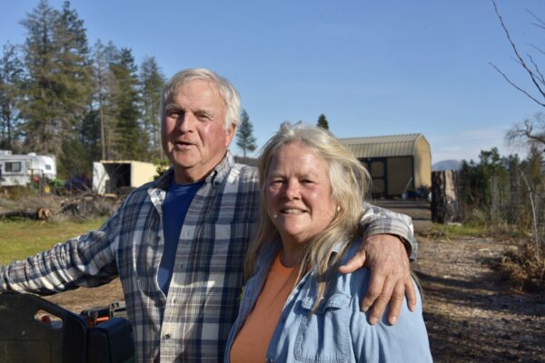 Noble Orchard owners Jim and Laurie Noble