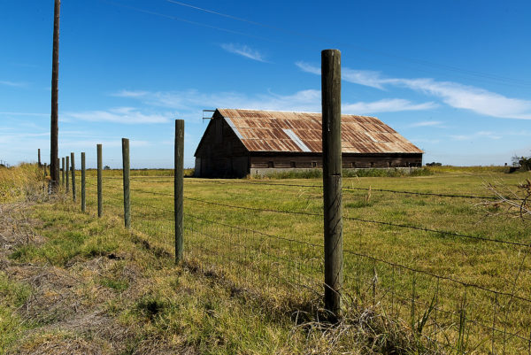 Landscape Scene with Barn