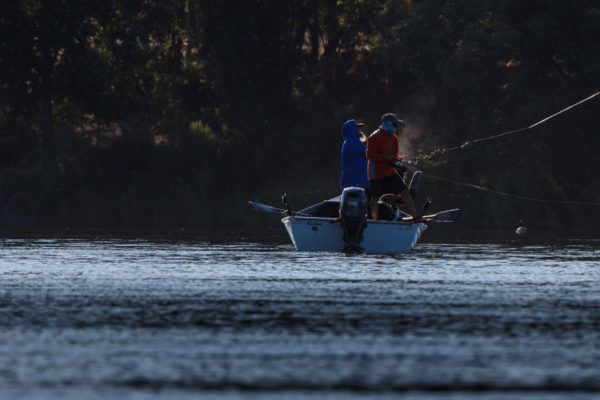 Fishermen on the American River