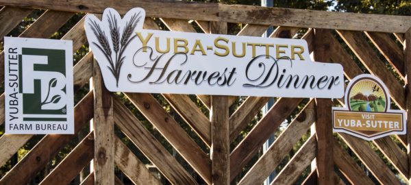 Harvest Dinner Sign