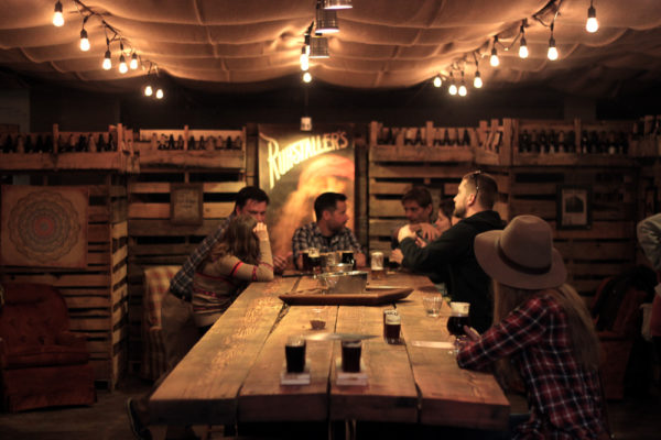 Group in Downtown Taproom