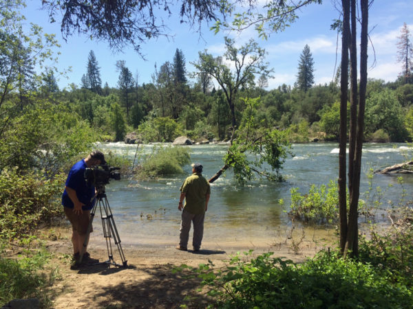 Filming The American River