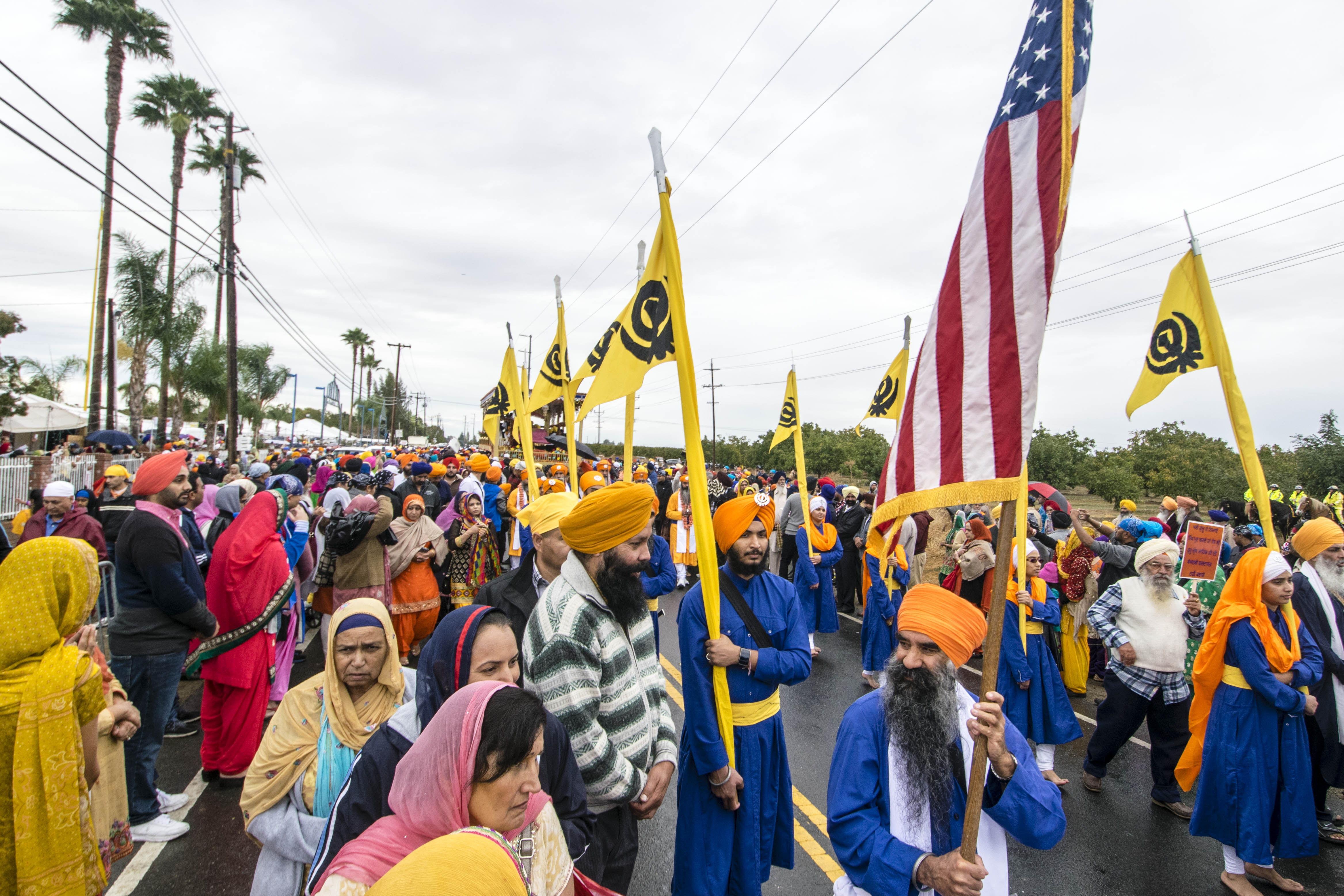Sikh Festival and Parade in Yuba City Sacramento Valley