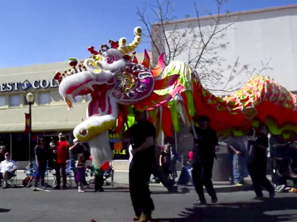 Dragon at parade