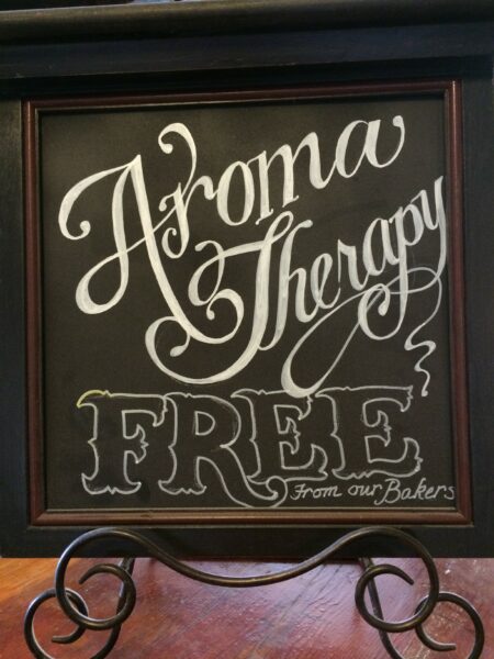 aroma therapy sign